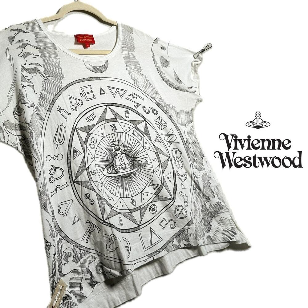 Vivienne Westwood Celestial Gray Tee - Size L